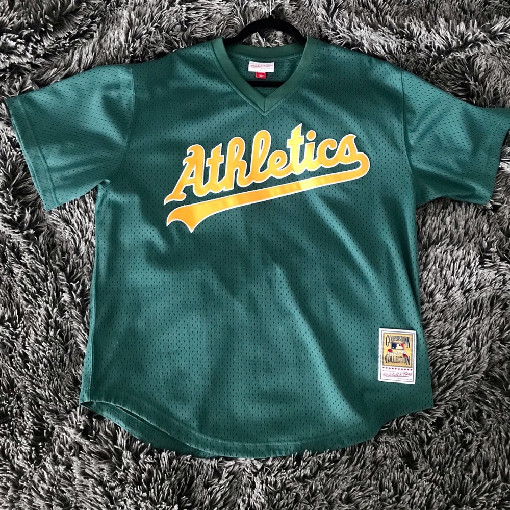 Authentic Oakland Athletics Rickey Henderson jersey